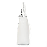 Cумка жіноча шкіряна 9712 white.Купити сумки жіночі із натуральної шкіри trandbags.com.ua, фото 6