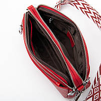Cумка жіноча шкіряна 8960 red.Купити сумки жіночі із натуральної шкіри trandbags.com.ua, фото 7