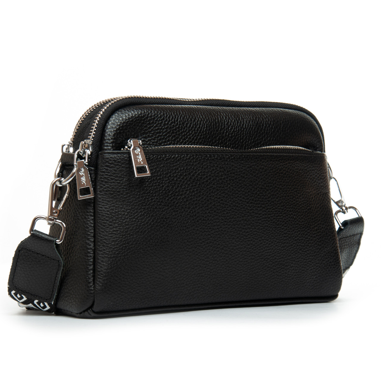 Cумка жіноча шкіряна 8960 black.Купити сумки жіночі із натуральної шкіри trandbags.com.ua