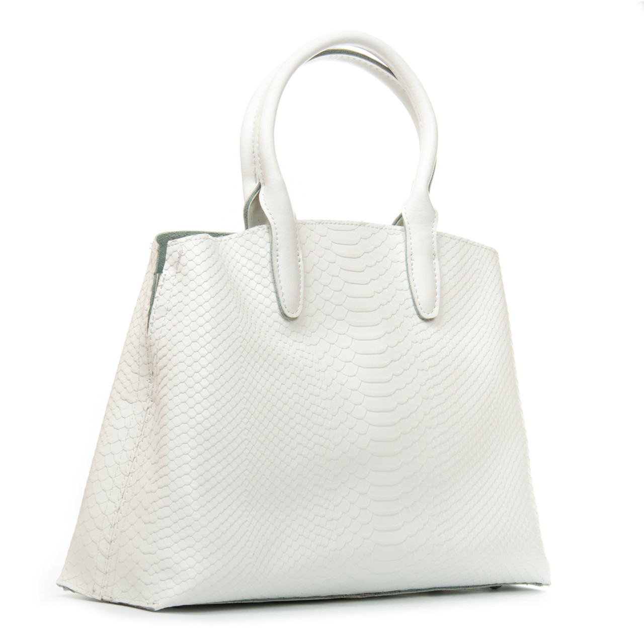 Cумка жіноча шкіряна 9387 white.Купити сумки жіночі із натуральної шкіри trandbags.com.ua