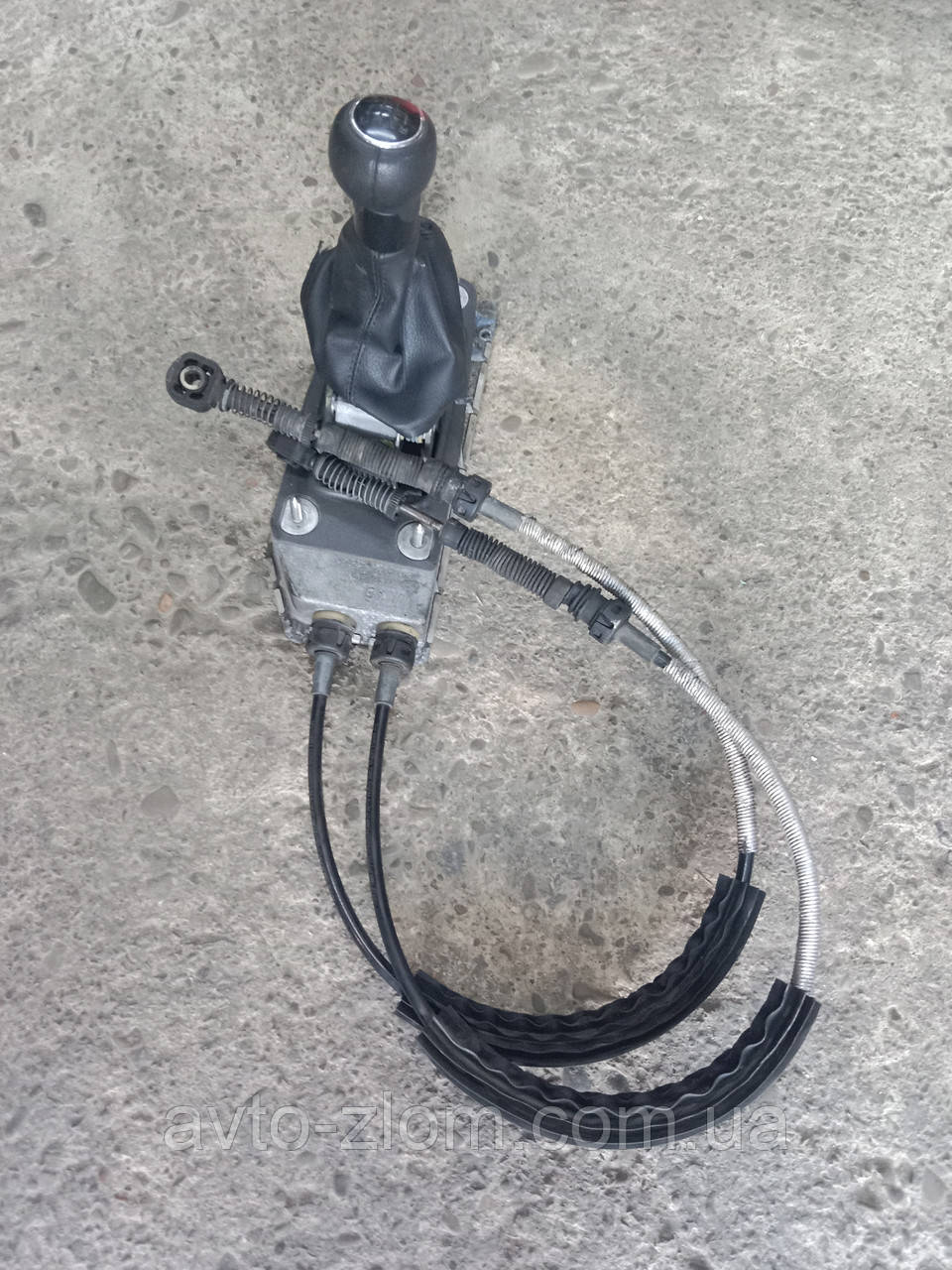 Куліса, троси перемикання передач Volkswagen Polo 9N, Skoda Fabia. 6Q0711061, 6Q0711265AN, 6Q0711266AE.