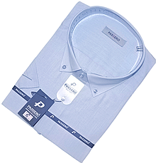 Чоловіча теніска батал велетні Passero vk-0006 класична Туреччина, сорочки чоловічі великих розмірів ошатні, фото 3