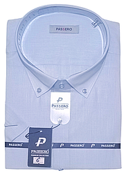 Чоловіча теніска батал велетні Passero vk-0006 класична Туреччина, сорочки чоловічі великих розмірів ошатні 9XL