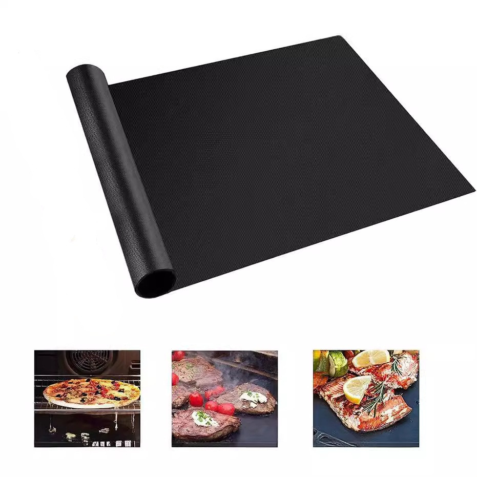 Антипригарний тефлоновий килимок для гриля та випічки 33×40 см – багаторазовий, термостійкий, фото 1