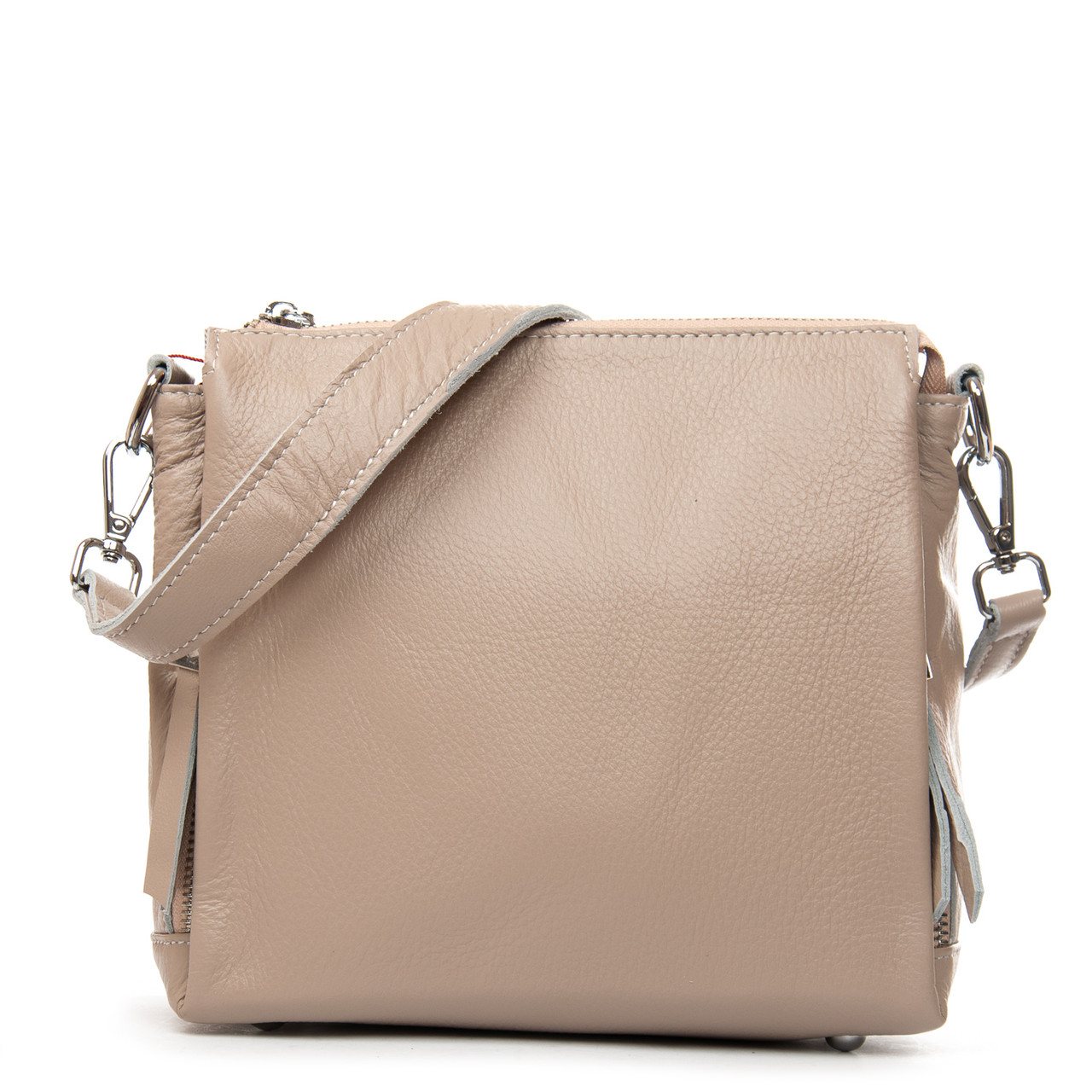 Cумка жіноча шкіряна 8942-9 beige.Купити сумки жіночі із натуральної шкіри trandbags.com.ua, фото 1