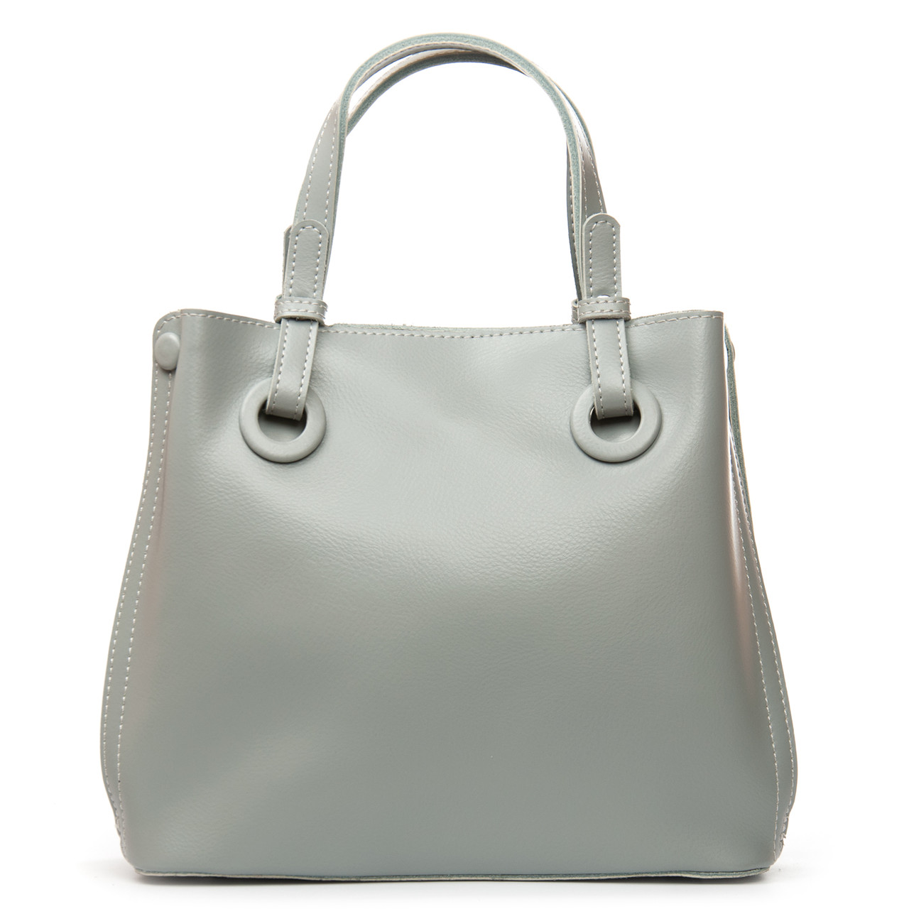 Cумка жіноча шкіряна 1546 light-grey.Купити сумки жіночі із натуральної шкіри trandbags.com.ua, фото 1