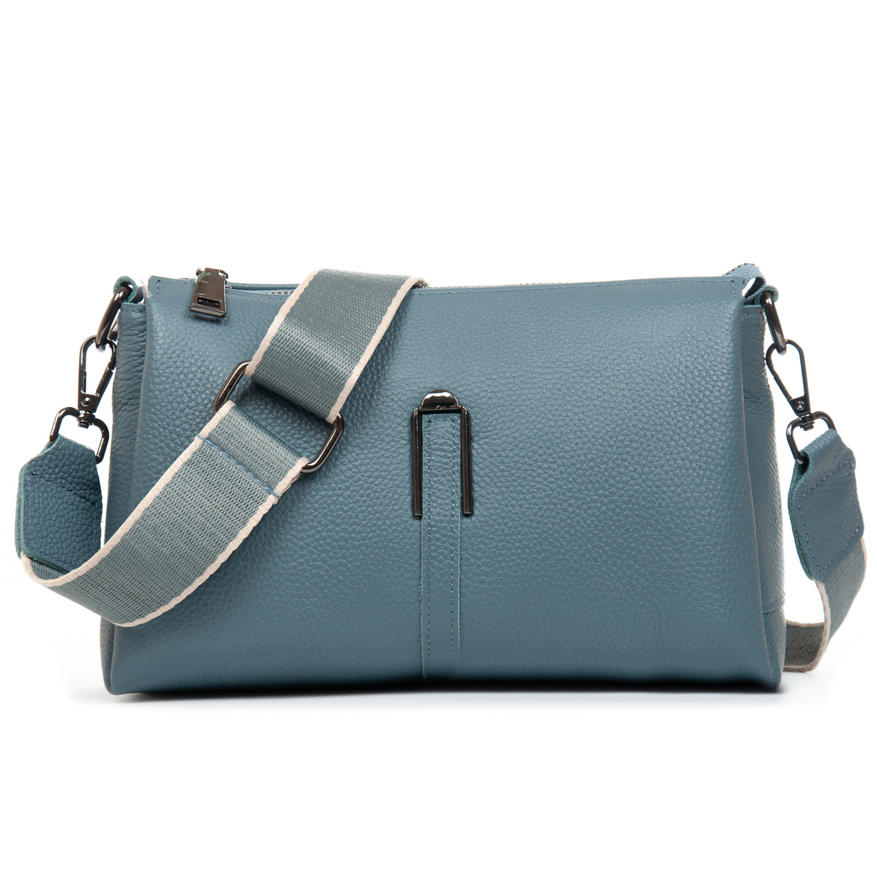 Cумка жіноча шкіряна 99105-2 l.blue.Купити сумки жіночі із натуральної шкіри trandbags.com.ua, фото 1