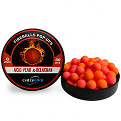 Бойли Pop-ups Crazy Carp Acid Pear & Belachan 8mm