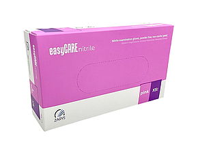 Рукавички нітрилові рожеві без пудри ХS easy CARE