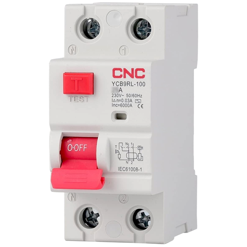 ПЗВ CNC YCB9RL-100 16А 1Р+N 6кА 30мА (Б00039139)