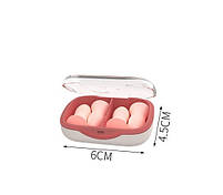 Комплект берушів 2 пари в кейсі протишумні для сну як захист від шуму і хропіння., фото 2