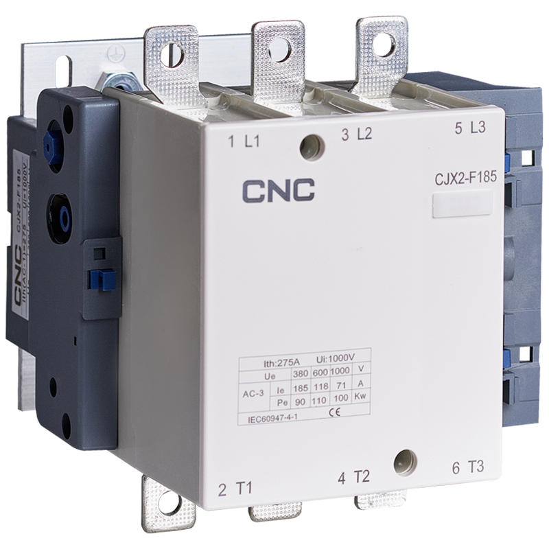 Електромагнітний контактор CNC CJX2-F-185 90кВт 220В 185А (Б00030461)