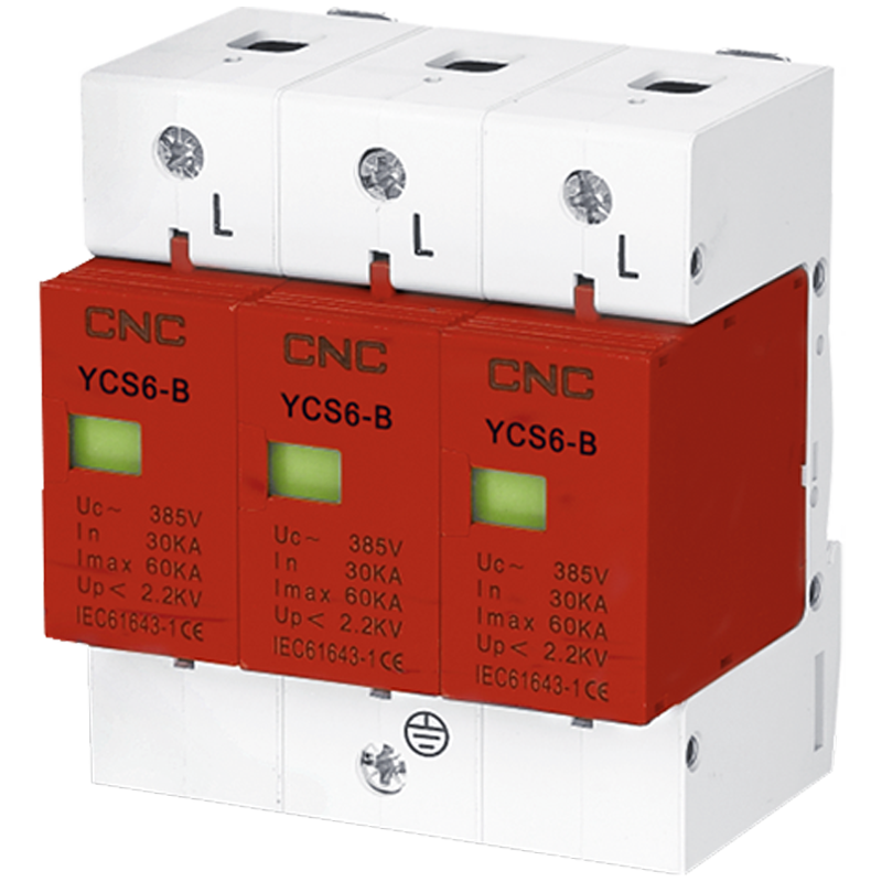 Обмежувач імпульсної перенапруги CNC YCS6-В 3Р 385В (Б00033460)