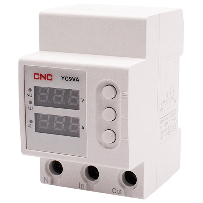 Реле контролю напруги CNC YC9VA AC 230В 63А (Б00043178)
