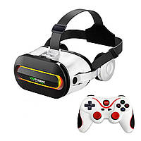 Окуляри віртуальної реальності для смартфонів із джостиком Inspire VR Park Terios T3 White