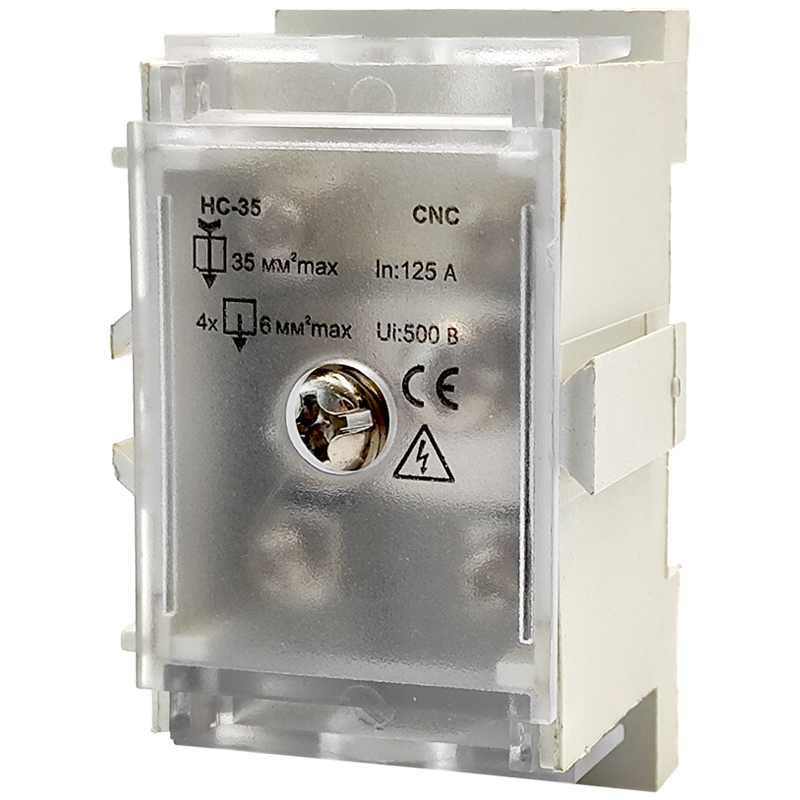 Кабельний розгалудужувач CNC HC-35 35/6 1х35мм2/4х6мм2 125A (Б00042149)