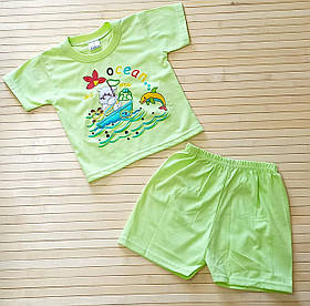 Милий костюм (футболка та шорти) для дітей 6/18 міс.; Гурт. Таїланд