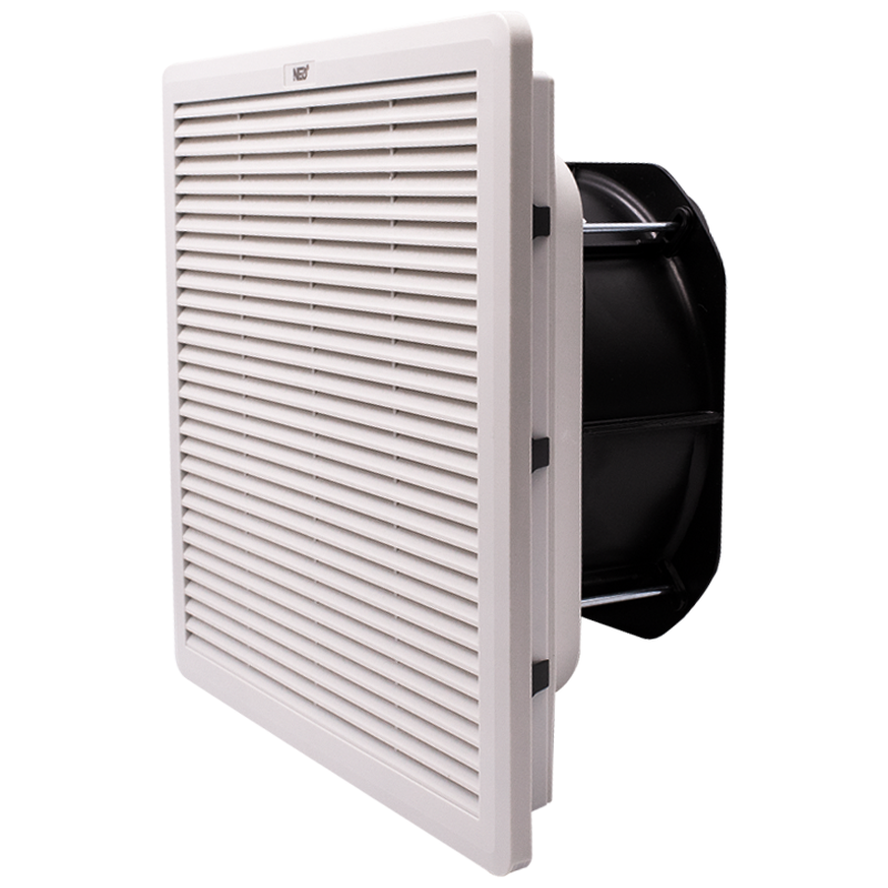 Вентилятор шафовий з фільтром NTL-SFF322, АС 230В, 291х291мм, 700м.куб./год, 80Вт, IP54