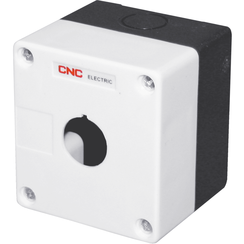 Корпус кнопкового поста CNC LAY5-1 1 місце IP10 білий (Б00030659)
