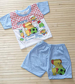 Милий костюм (футболка та шорти) для дітей 6/18 міс.; Гурт. Таїланд