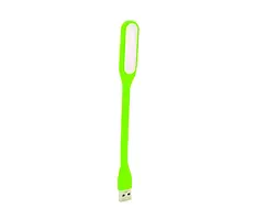 Гнучкий LED USB-ліхтарик для ноутбука Voltronic Green (YT06884)