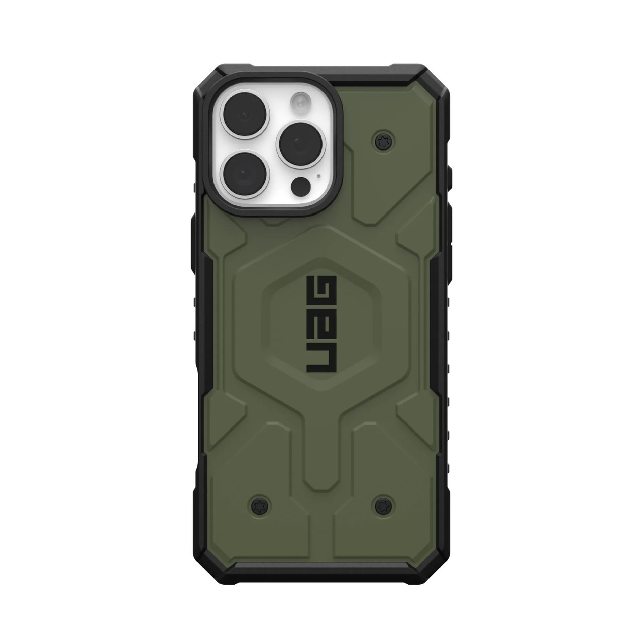 Чохол-бампер для телефону UAG Pathfinder MagSafe для iPhone 16 Pro Max Оливковий (114469117272)