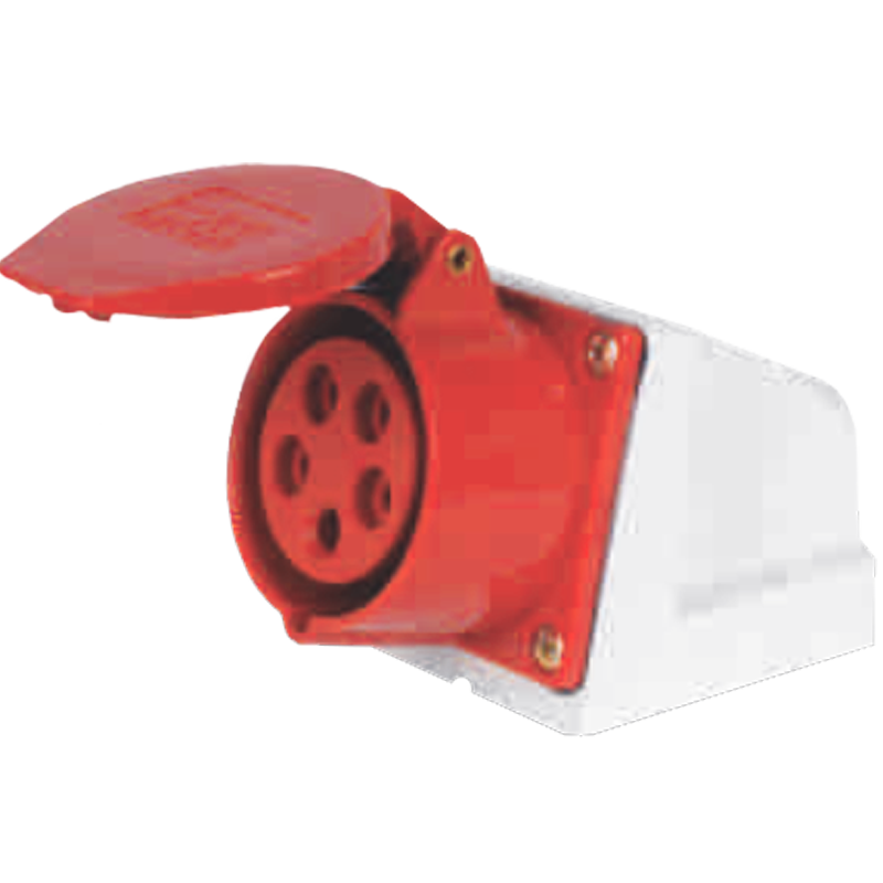 Стаціонарний роз'єм CNC YHT-114 3Р+N 16А IP44 (000000464)