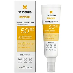 Sesderma Repaskin Fluido Invisible SPF50+ Ліпосомальний Сонцезахисний Крем Для Обличчя 50 мл