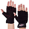 Рукавиці для фітнесу Zelart SB-161575 р. 2XL, чорні фітнес рукавички, фото 8