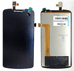 Дисплей (екран) Lenovo S920 з тачскріном (чорний оригінал Китай)