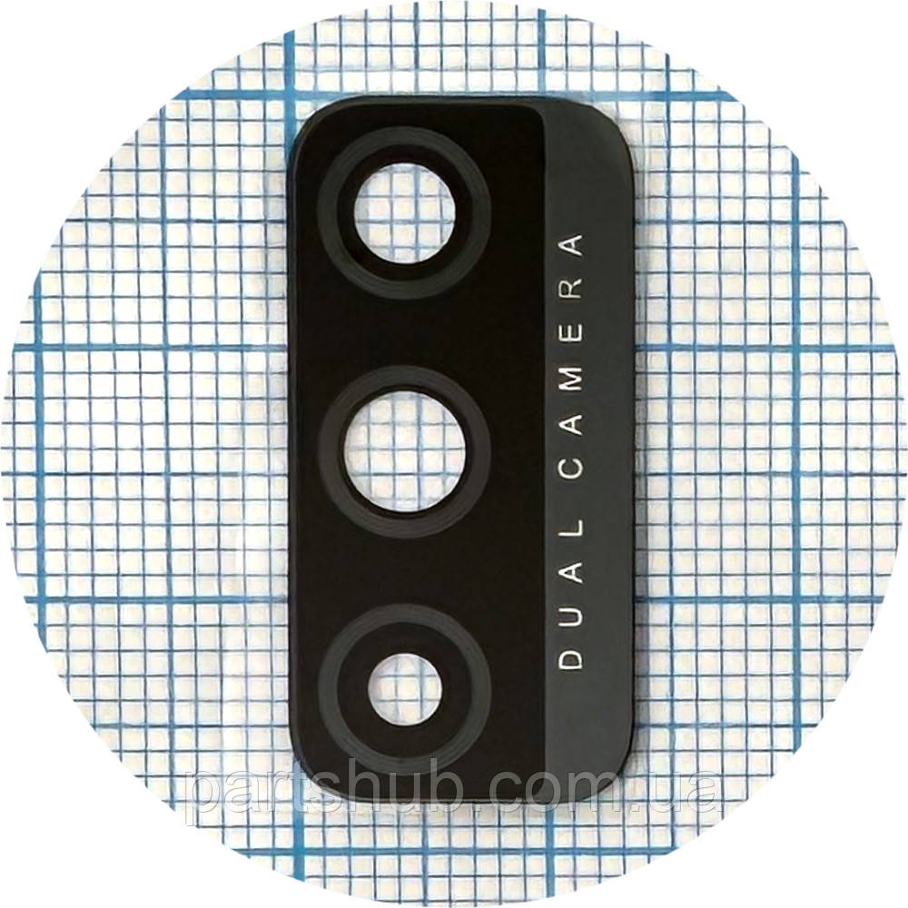 Скло камери Tecno Spark 6 Go KE5J, Spark Go 2020 KE5S (чорне), фото 1