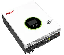 Гібридний сонячний інвертор Must PH19-6248 EXP, 6.2 кВт 2-MPPT (функція роботи без АКБ, WiFi,продаж надлишків), фото 5