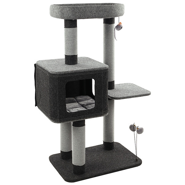 Flamingo Scratching Tree Fati ФЛАМІНГО ФАТІ кігтеточка ігровий комплекс для котів, фото 1