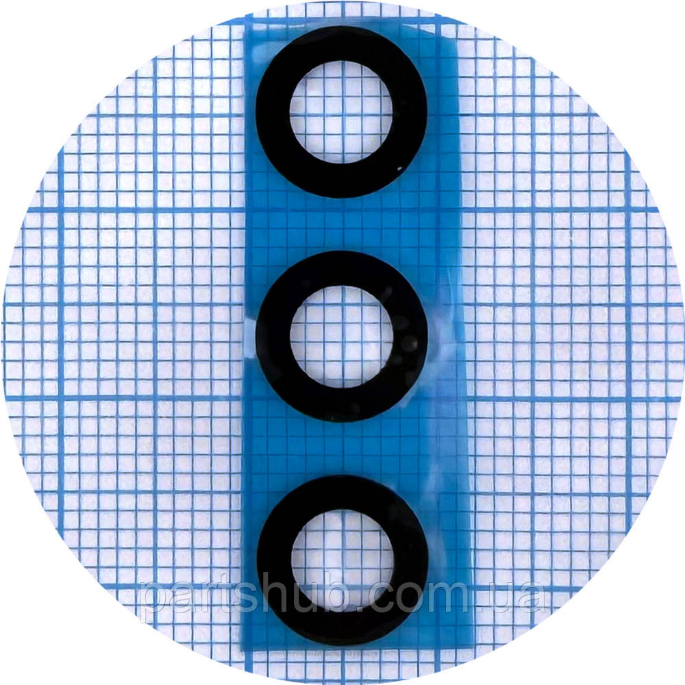 Скло камери Samsung Galaxy M34 5G (чорне комплект 3 шт), фото 1