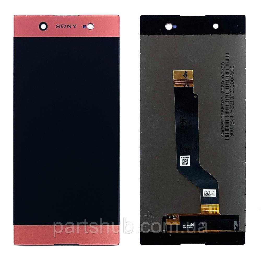 Дисплей (екран) Sony Xperia XA1 Ultra Dual G3212 G3221 G3223 G3226 з тачскріном (рожевий оригінал Китай)