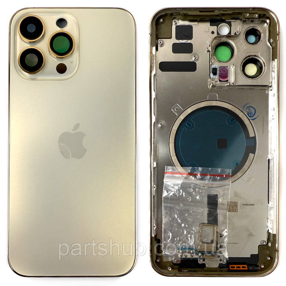 Корпус Apple iPhone 14 Pro Max (золотистий оригінал Китай EU), фото 1