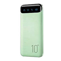 Power Bank Павербанк Wekome wk design WP-161 10000mAh Зелений