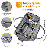 Рюкзак на коляску для мами Mark Ryden Supermom MR8703 (Сірий), фото 9