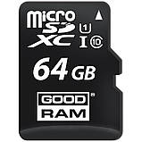 Micro-SDXC memory card 64 GB Goodram (з SD адаптером) class 1, фото 3