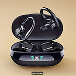 Бездротові навушники з LED-дисплеєм — сенсорне керування, TWS-навкладники-вкладки для ігор і спорту, фото 2