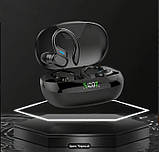 Бездротові навушники з LED-дисплеєм — сенсорне керування, TWS-навкладники-вкладки для ігор і спорту, фото 6