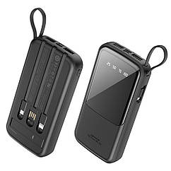 Power Bank Павербанк Wekome Gonen Series 4-in-1 WP-275 10000mah Чорний