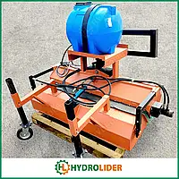 Щітка комунальна (дорожня) 1,2 м з бункером і системою поливу