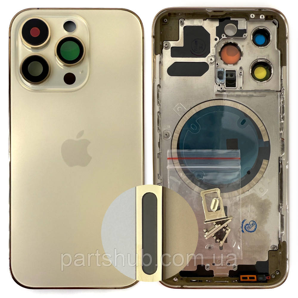Корпус Apple iPhone 13 Pro (золотистий оригінал Китай US), фото 1