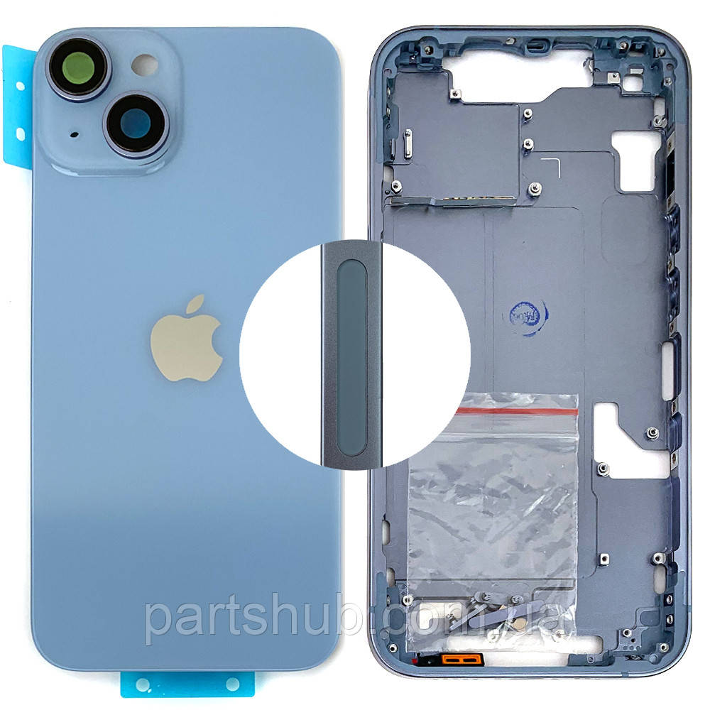 Корпус Apple iPhone 14 (блакитний оригінал Китай US без SIM), фото 1