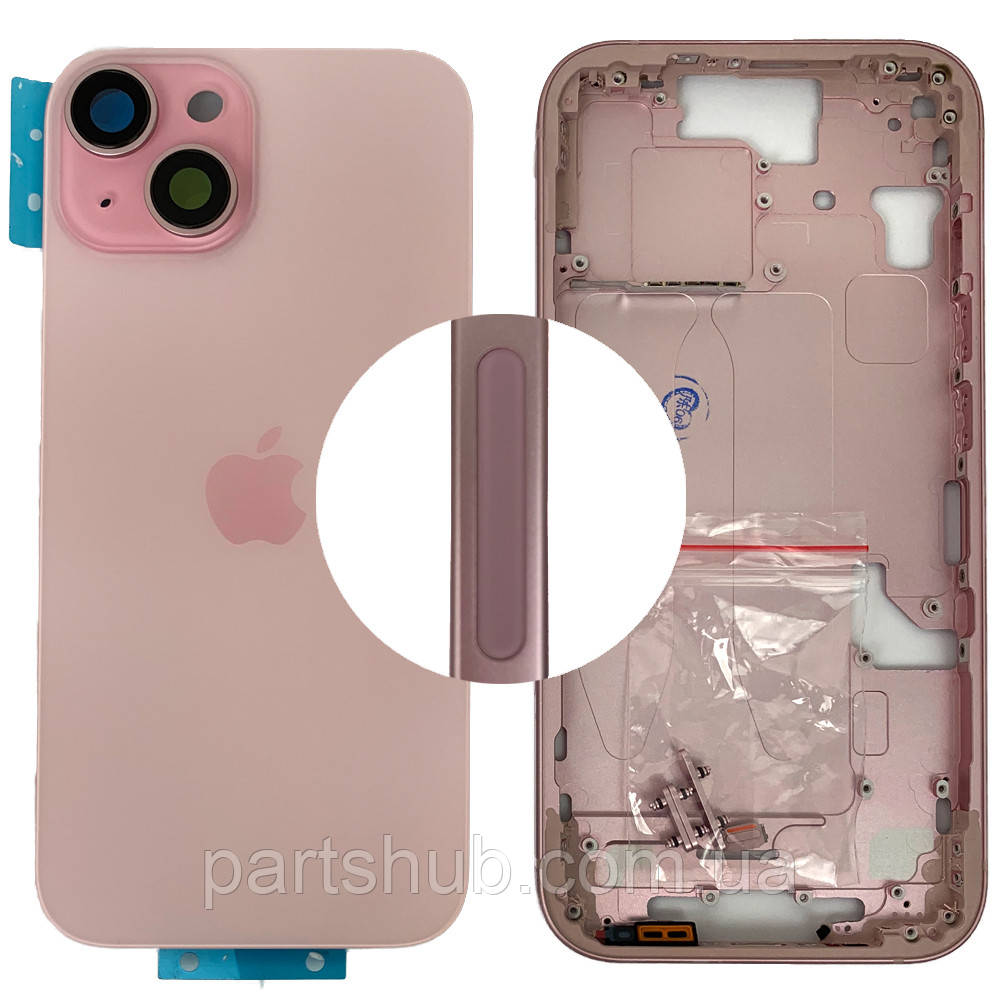Корпус Apple iPhone 15 у зборі (рожевий US версія без SIM), фото 1