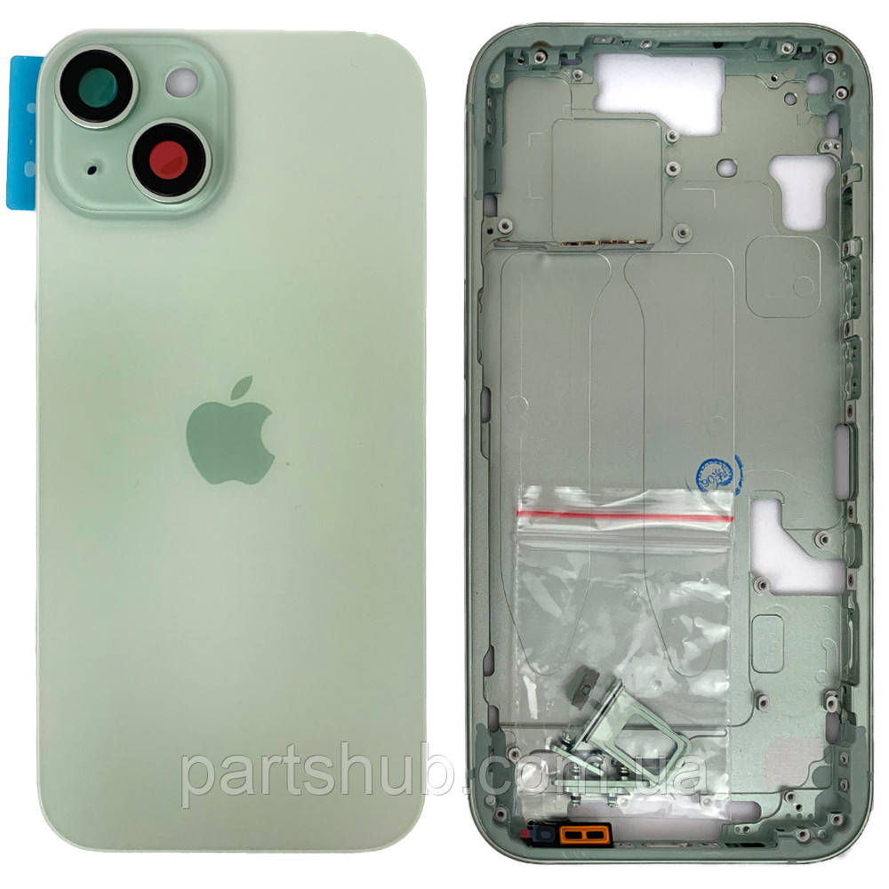 Корпус Apple iPhone 15 у зборі (зелений EU версія), фото 1