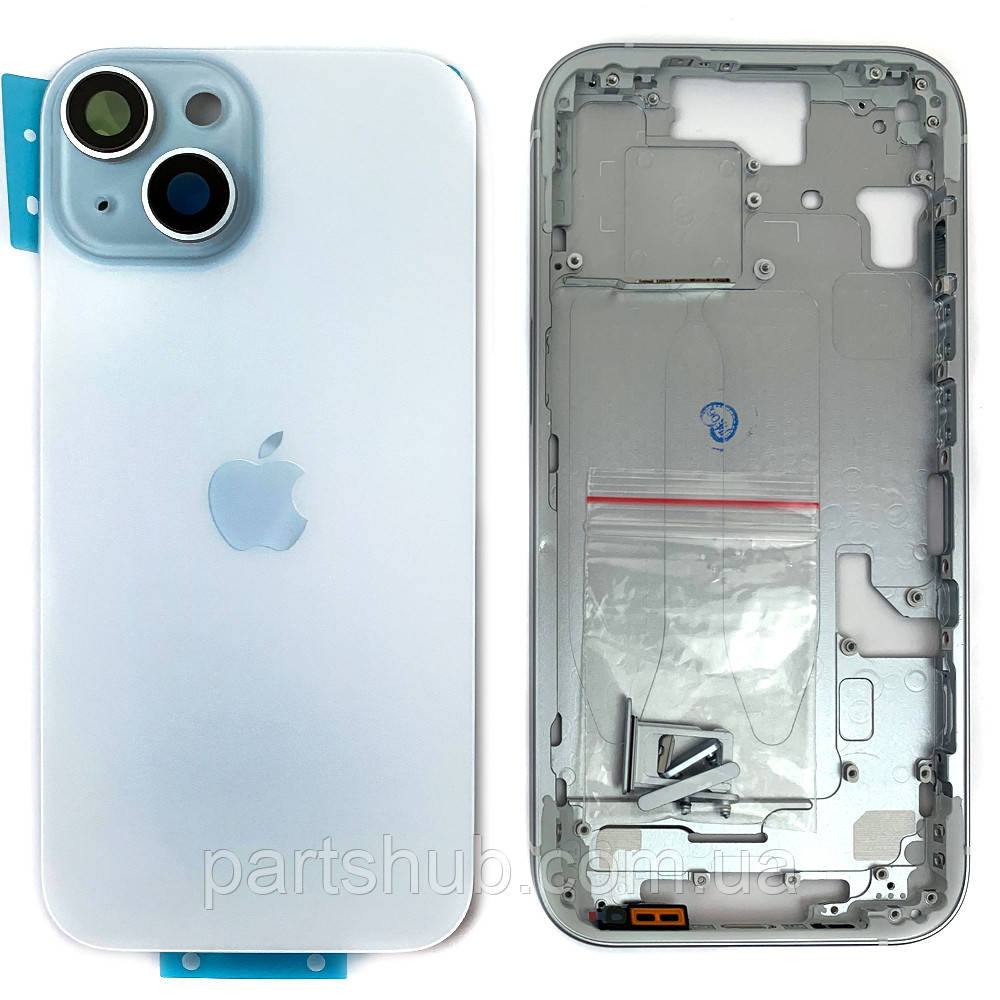 Корпус Apple iPhone 15 у зборі (блакитний EU версія), фото 1