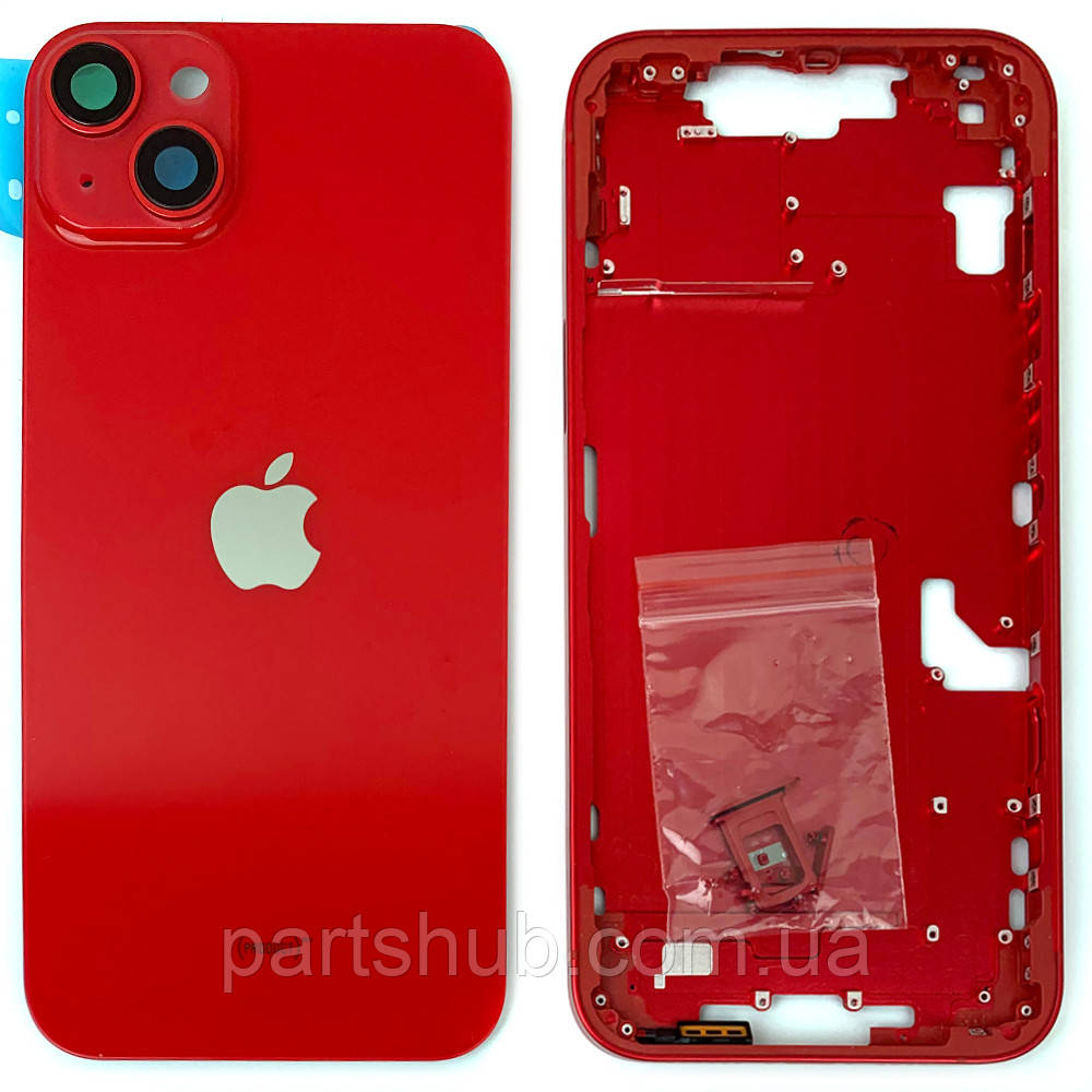 Корпус Apple iPhone 14 Plus (червоний EU версія), фото 1