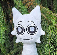 М'яка іграшка Венда Спрункі Sprunki Incredibox Біла кішка 30*16*9 см (00517-87), фото 2